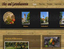 Tablet Screenshot of ogv-geltendorf-kaltenberg.de